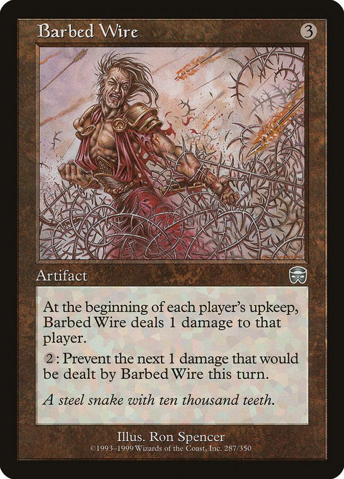 Barbed Wire [Mercadian Masques] | Card Citadel