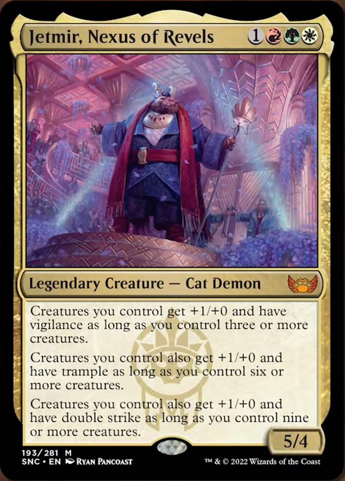Jetmir, Nexus of Revels [Streets of New Capenna] | Card Citadel