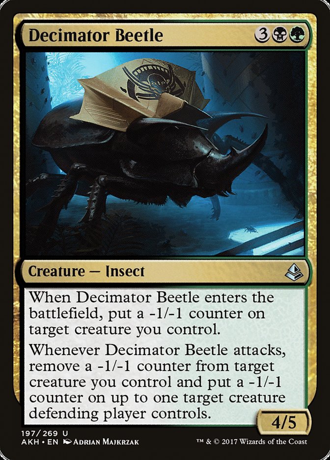 Decimator Beetle [Amonkhet] | Card Citadel