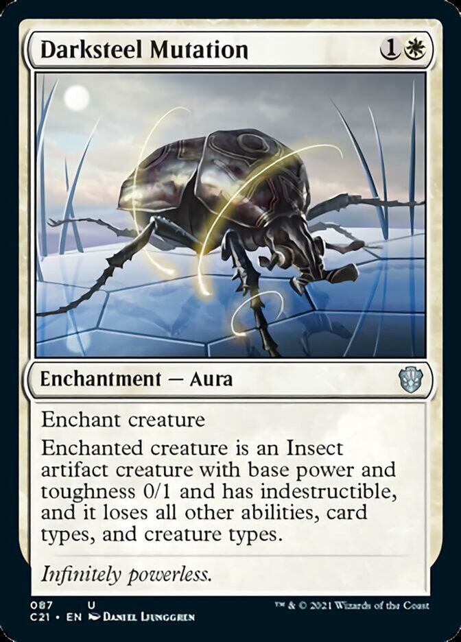 Darksteel Mutation [Commander 2021] | Card Citadel