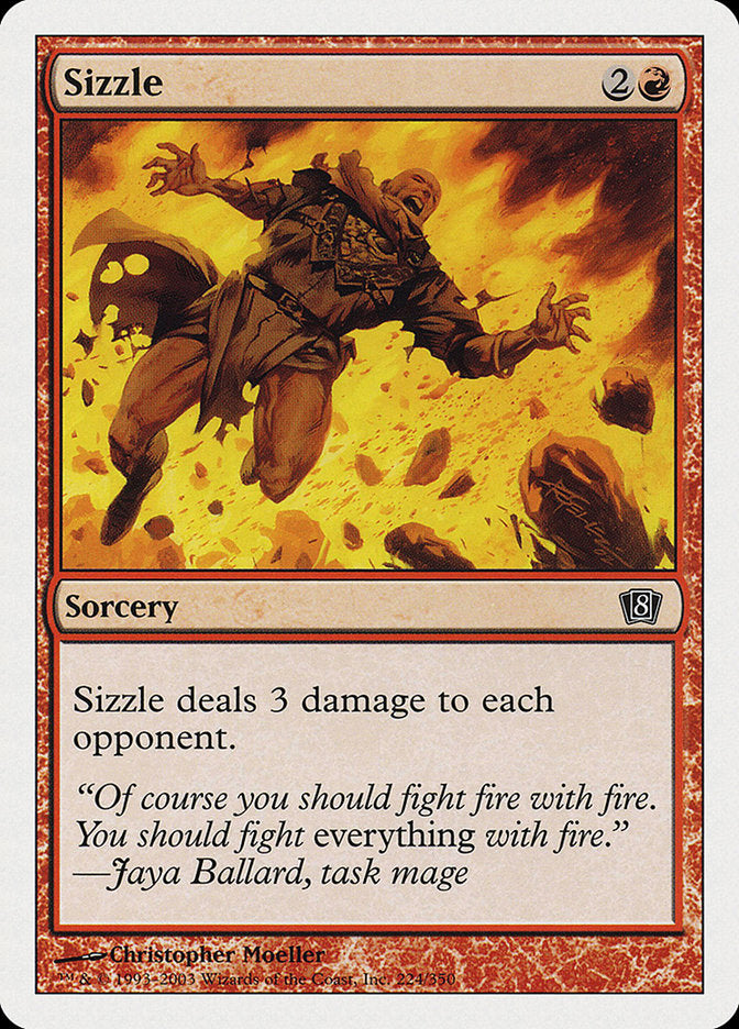 Sizzle [Eighth Edition] | Card Citadel