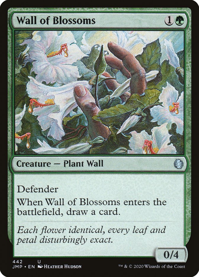 Wall of Blossoms [Jumpstart] | Card Citadel