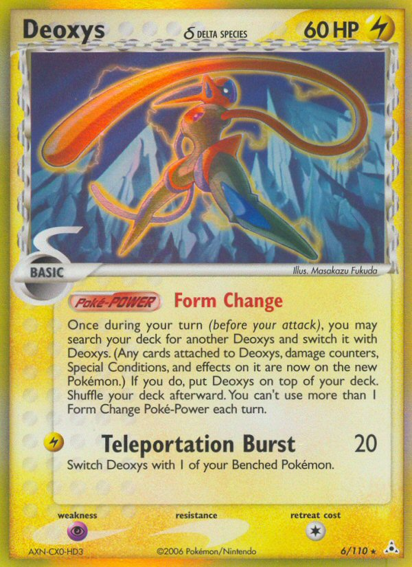 Deoxys (6/110) (Delta Species) [EX: Holon Phantoms] | Card Citadel