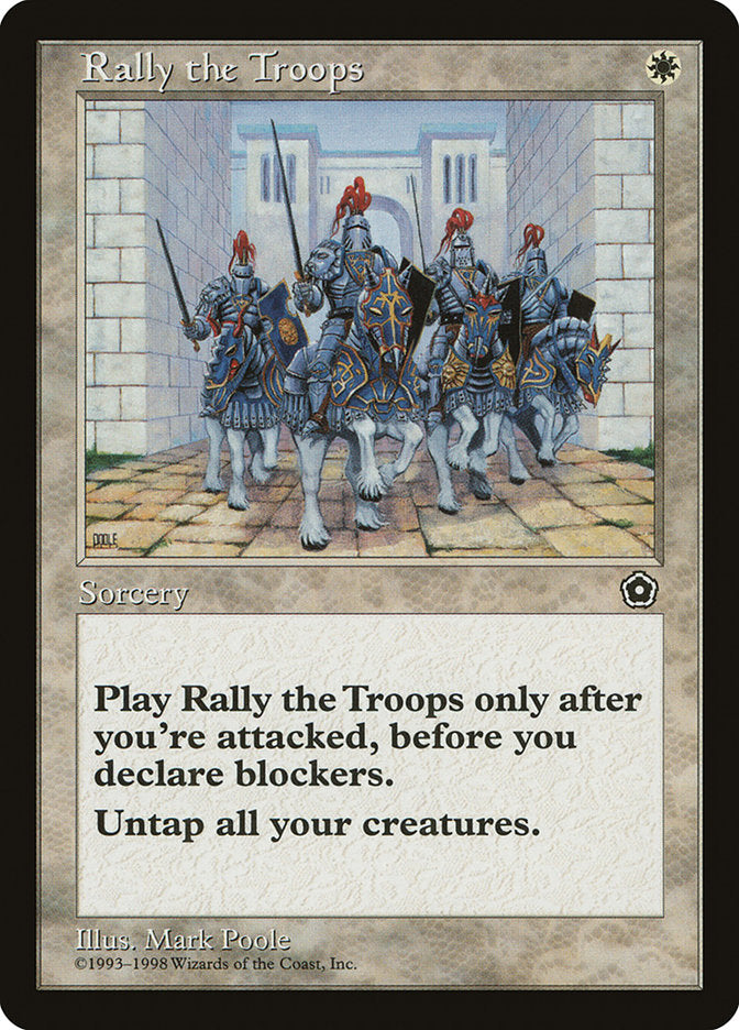 Rally the Troops [Portal Second Age] | Card Citadel