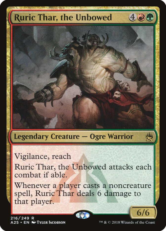 Ruric Thar, the Unbowed [Masters 25] | Card Citadel