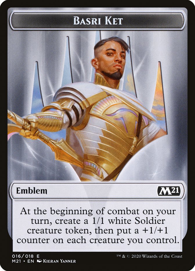 Emblem - Basri Ket [Core Set 2021] | Card Citadel