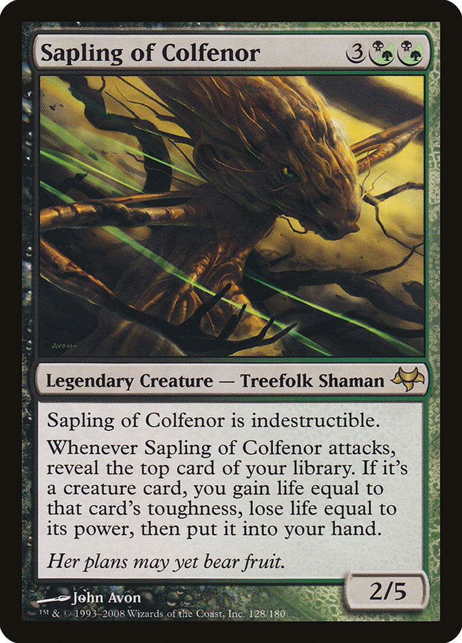 Sapling of Colfenor [Eventide] | Card Citadel