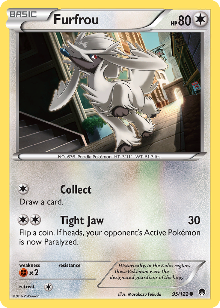 Furfrou (95/122) [XY: BREAKpoint] | Card Citadel