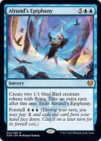 Alrund's Epiphany [Kaldheim Promos] | Card Citadel