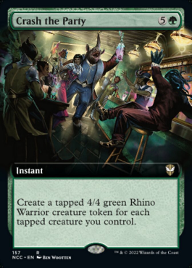 Crash the Party (Extended Art) [Streets of New Capenna Commander] | Card Citadel