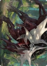 Vorinclex, Monstrous Raider 1 Art Card [Kaldheim: Art Series] | Card Citadel