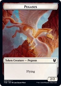 Pegasus // Wall Double-sided Token (Challenger 2021) [Unique and Miscellaneous Promos] | Card Citadel