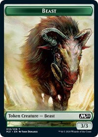 Beast // Insect Double-sided Token (Challenger 2021) [Unique and Miscellaneous Promos] | Card Citadel