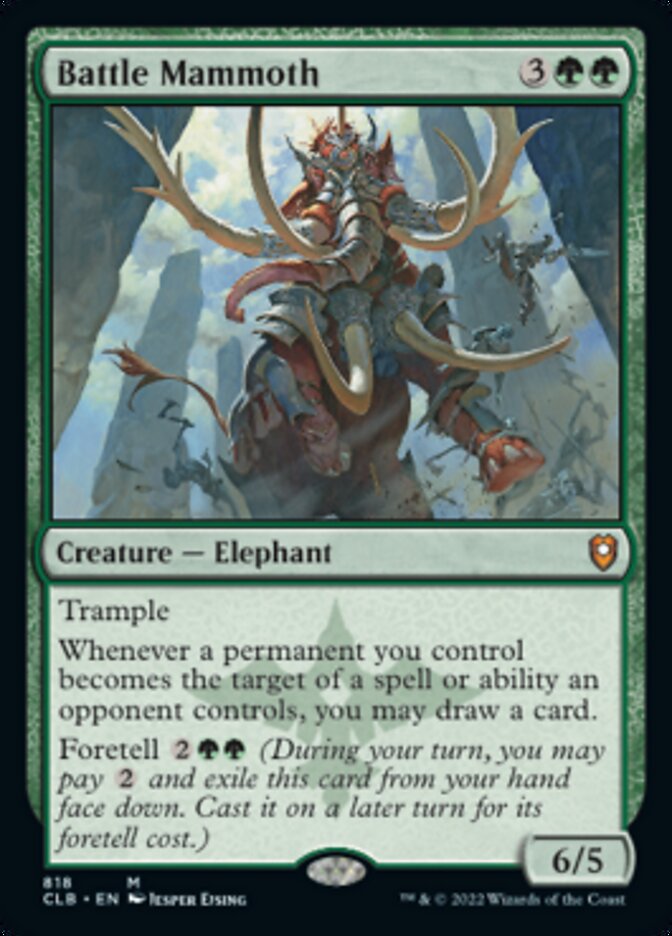 Battle Mammoth [Commander Legends: Battle for Baldur's Gate] | Card Citadel