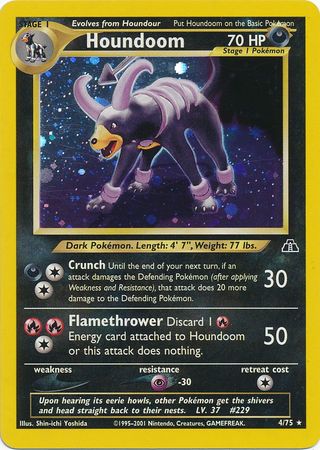 Houndoom (4/75) [Neo Discovery Unlimited] | Card Citadel