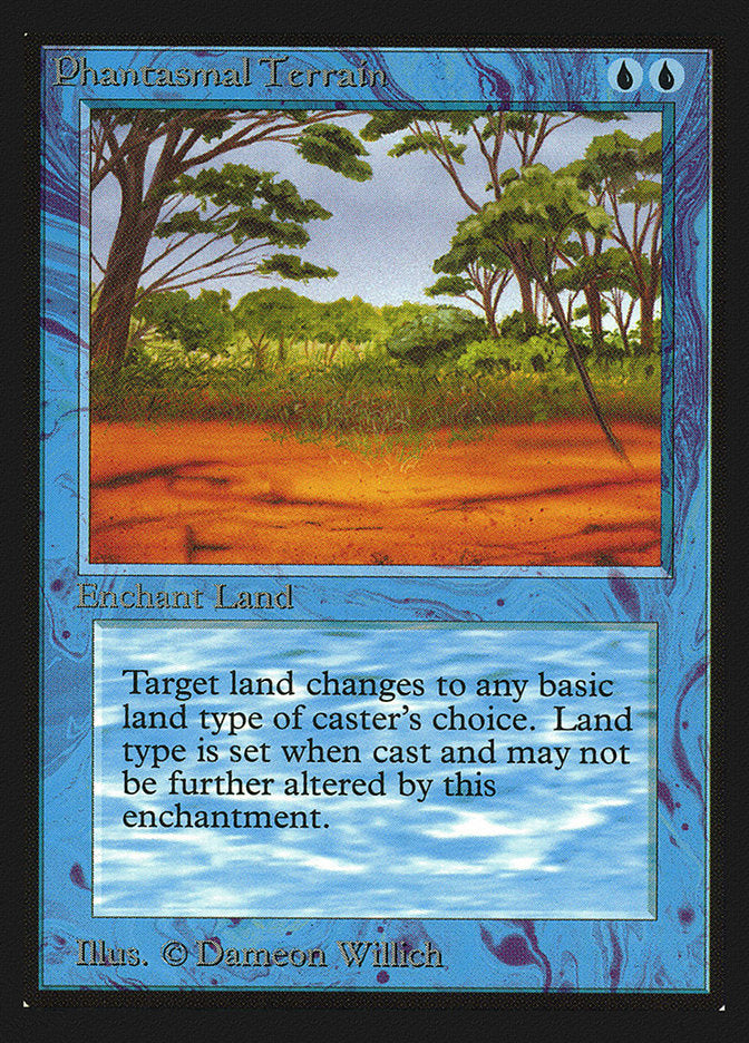 Phantasmal Terrain (IE) [Intl. Collectors’ Edition] | Card Citadel