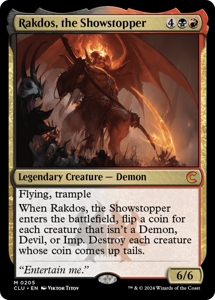 Rakdos, the Showstopper [Ravnica: Clue Edition] | Card Citadel