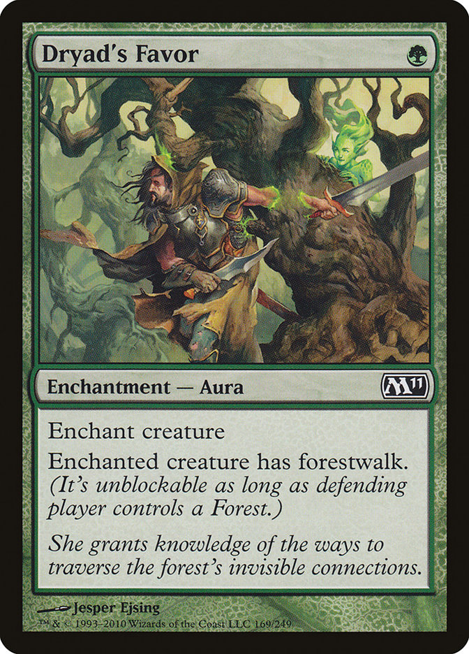 Dryad's Favor [Magic 2011] | Card Citadel