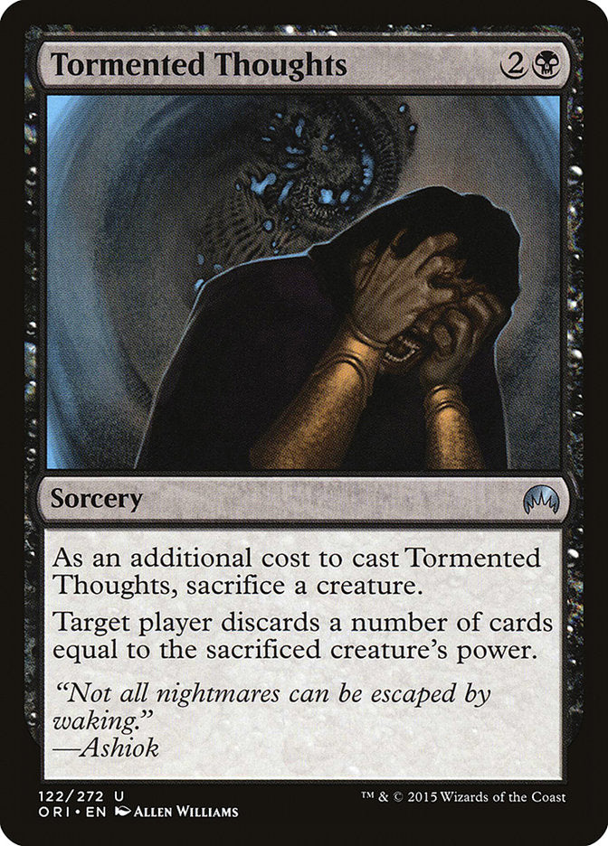 Tormented Thoughts [Magic Origins] | Card Citadel