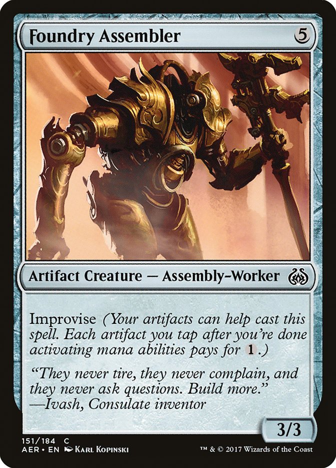 Foundry Assembler [Aether Revolt] | Card Citadel