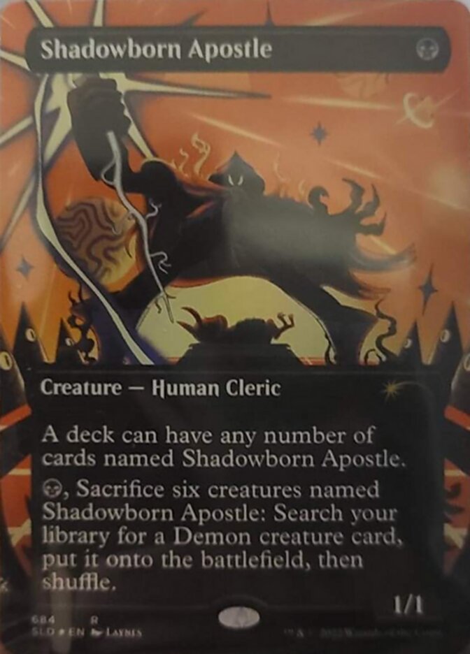 Shadowborn Apostle (Borderless) (684) [Secret Lair Drop Promos] | Card Citadel