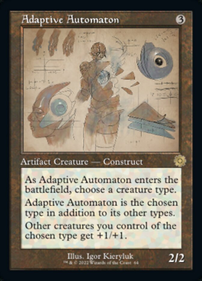 Adaptive Automaton (Retro Schematic) [The Brothers' War Retro Artifacts] | Card Citadel