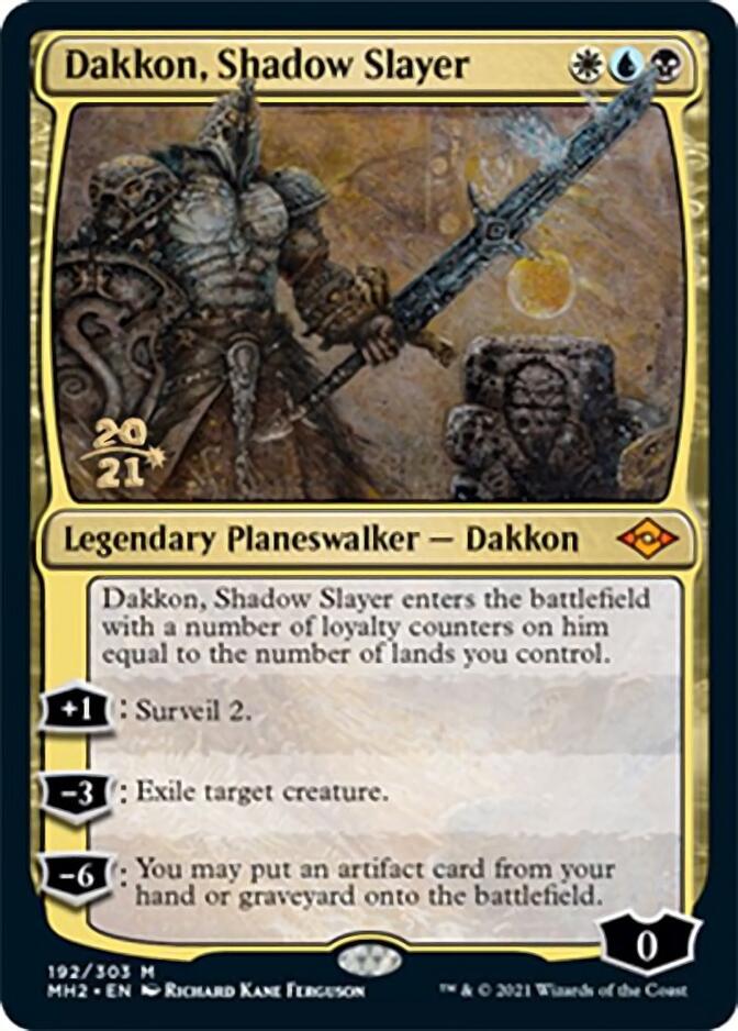 Dakkon, Shadow Slayer [Modern Horizons 2 Prerelease Promos] | Card Citadel