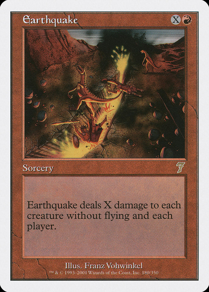 Earthquake [Seventh Edition] | Card Citadel