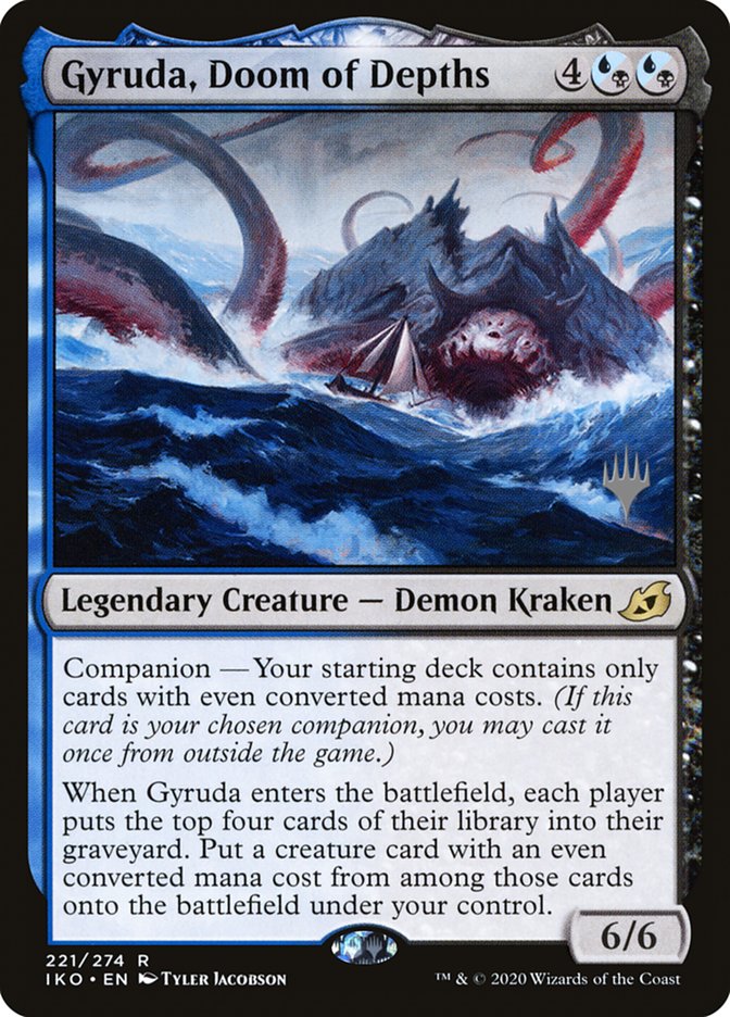 Gyruda, Doom of Depths (Promo Pack) [Ikoria: Lair of Behemoths Promos] | Card Citadel