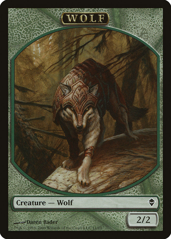 Wolf [Zendikar Tokens] | Card Citadel