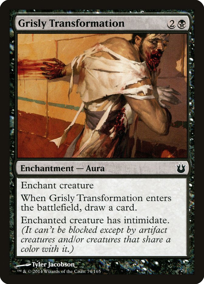 Grisly Transformation [Born of the Gods] | Card Citadel