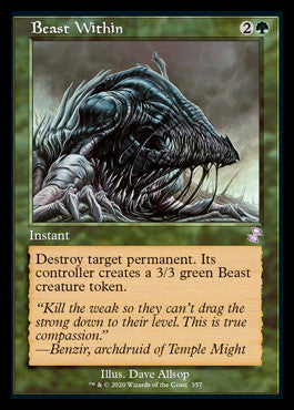 Beast Within (Timeshifted) [Time Spiral Remastered] | Card Citadel