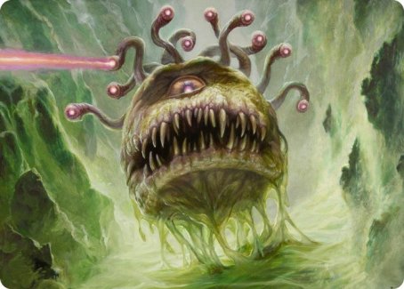 Beholder Art Card [Dungeons & Dragons: Adventures in the Forgotten Realms Art Series] | Card Citadel