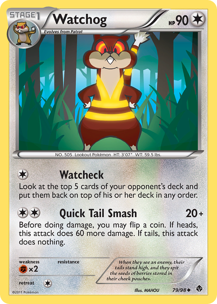 Watchog (79/98) [Black & White: Emerging Powers] | Card Citadel