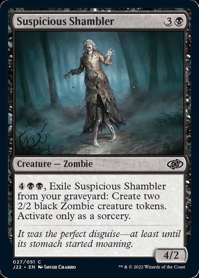 Suspicious Shambler [Jumpstart 2022] | Card Citadel