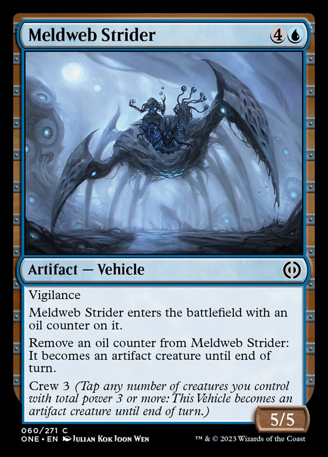 Meldweb Strider [Phyrexia: All Will Be One] | Card Citadel