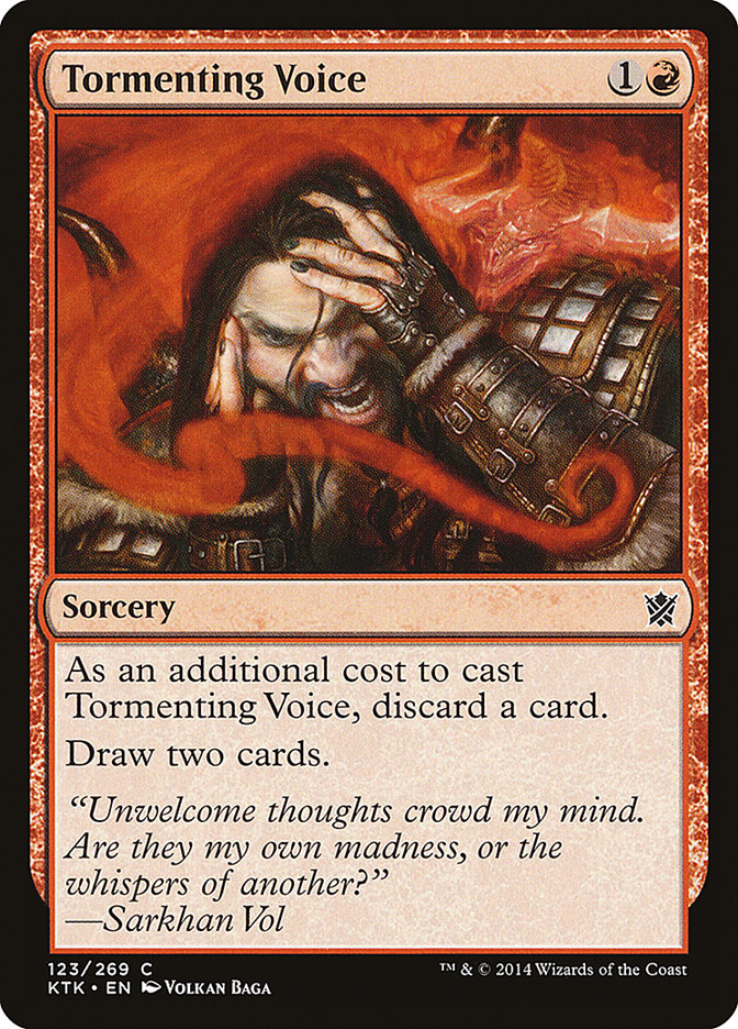 Tormenting Voice [Khans of Tarkir] | Card Citadel