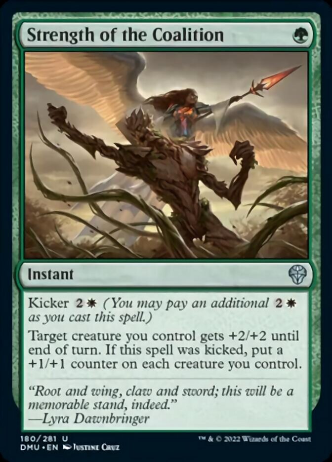 Strength of the Coalition [Dominaria United] | Card Citadel