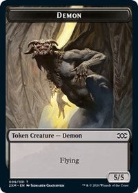 Demon // Germ Double-sided Token [Double Masters Tokens] | Card Citadel