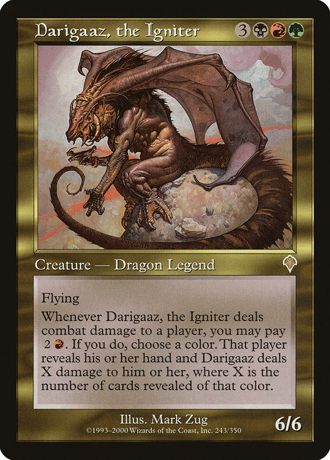 Darigaaz, the Igniter [Invasion] | Card Citadel