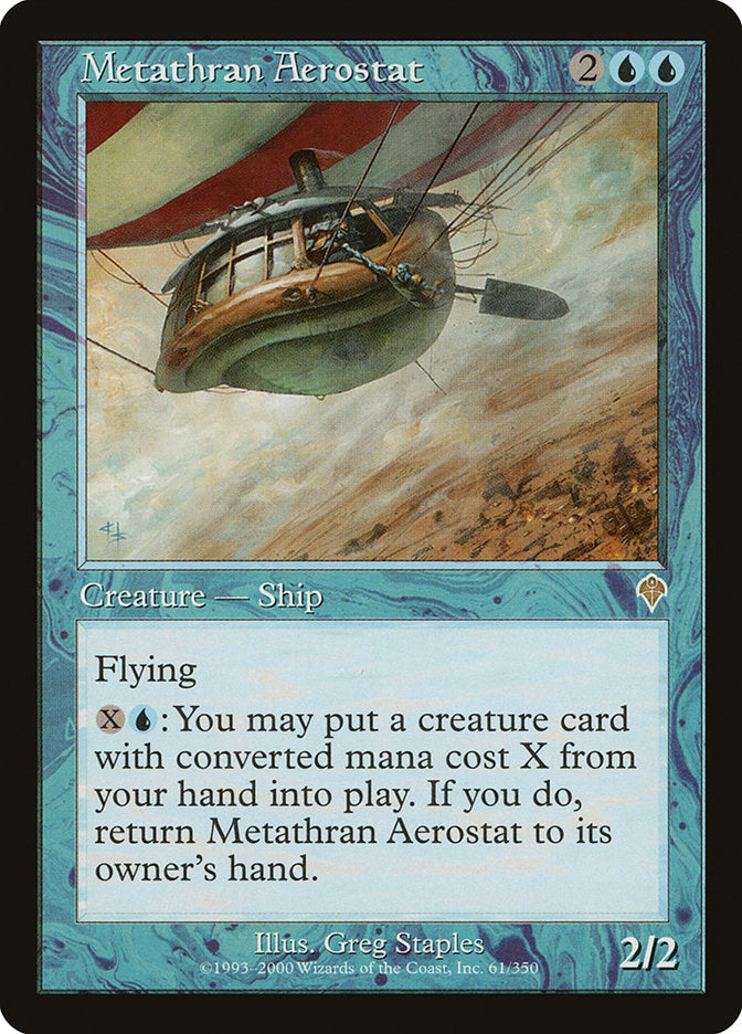 Metathran Aerostat [Invasion] | Card Citadel