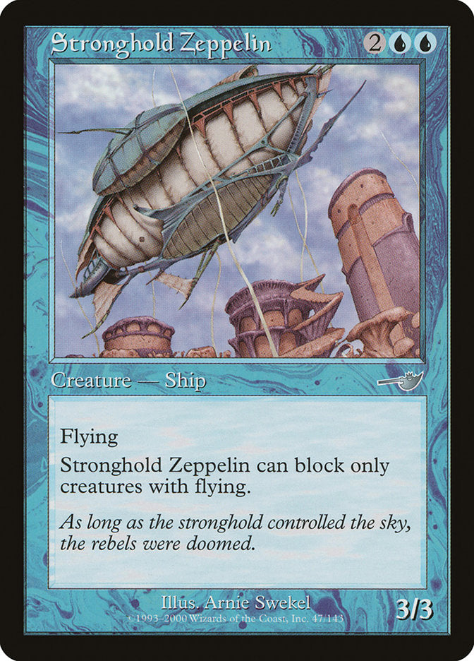 Stronghold Zeppelin [Nemesis] | Card Citadel