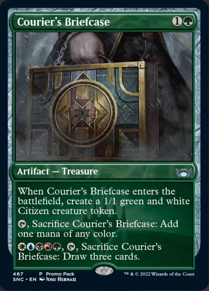 Courier's Briefcase (Promo Pack) [Streets of New Capenna] | Card Citadel