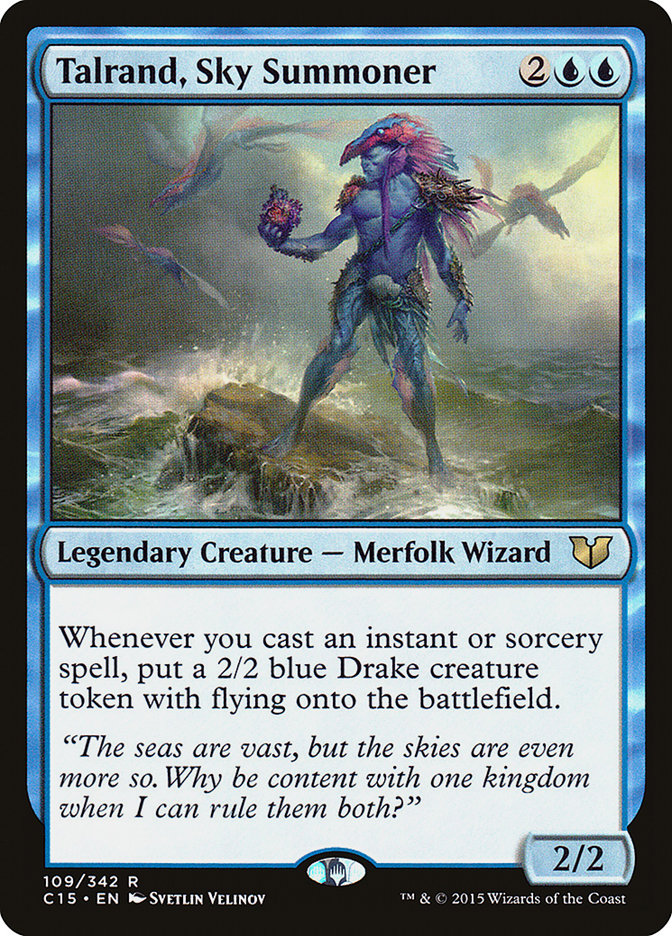 Talrand, Sky Summoner [Commander 2015] | Card Citadel