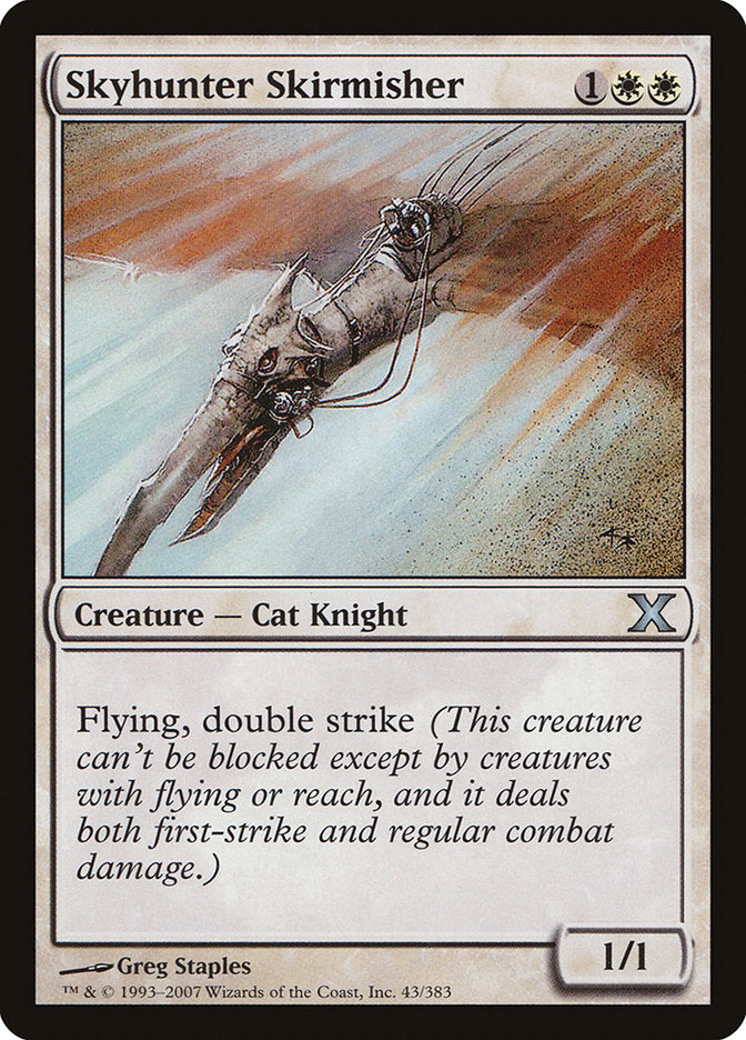 Skyhunter Skirmisher [Tenth Edition] | Card Citadel