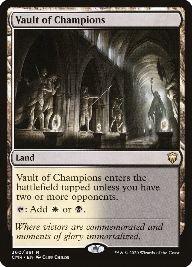 Vault of Champions [Commander Legends] | Card Citadel