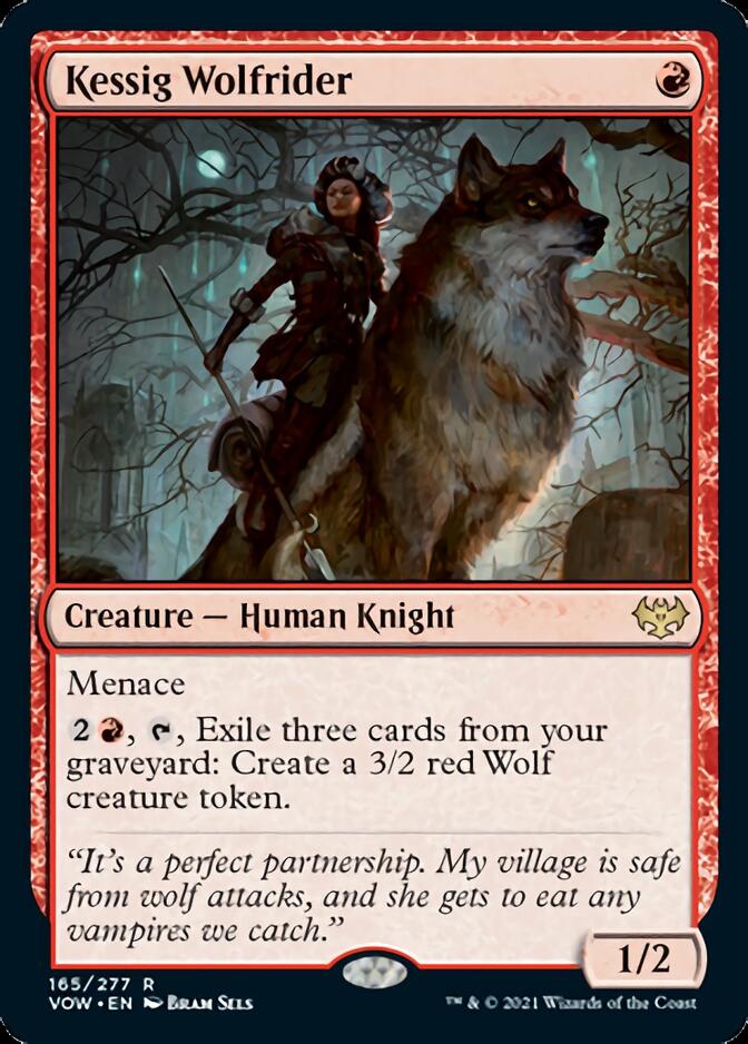 Kessig Wolfrider [Innistrad: Crimson Vow] | Card Citadel