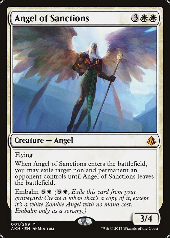 Angel of Sanctions [Amonkhet] | Card Citadel