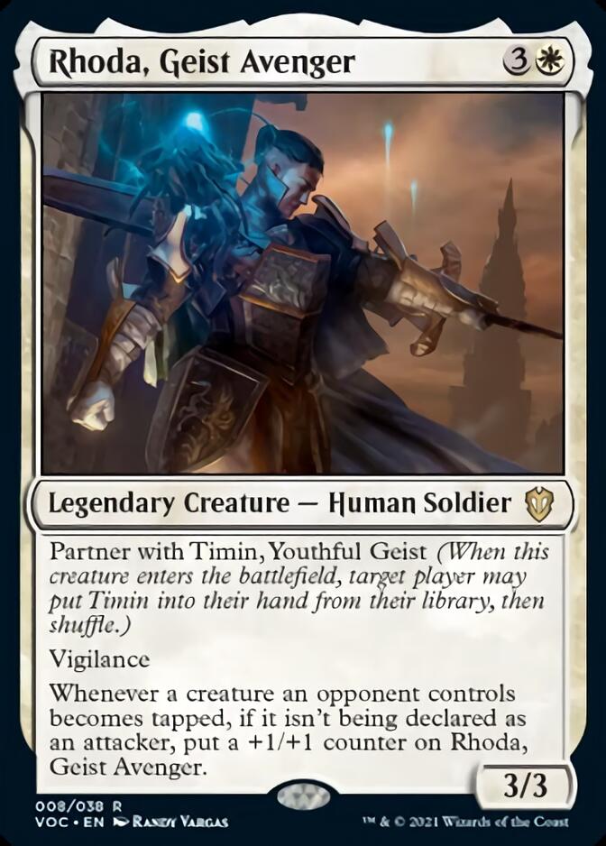 Rhoda, Geist Avenger [Innistrad: Crimson Vow Commander] | Card Citadel