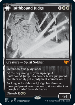 Faithbound Judge // Sinner's Judgment [Innistrad: Double Feature] | Card Citadel